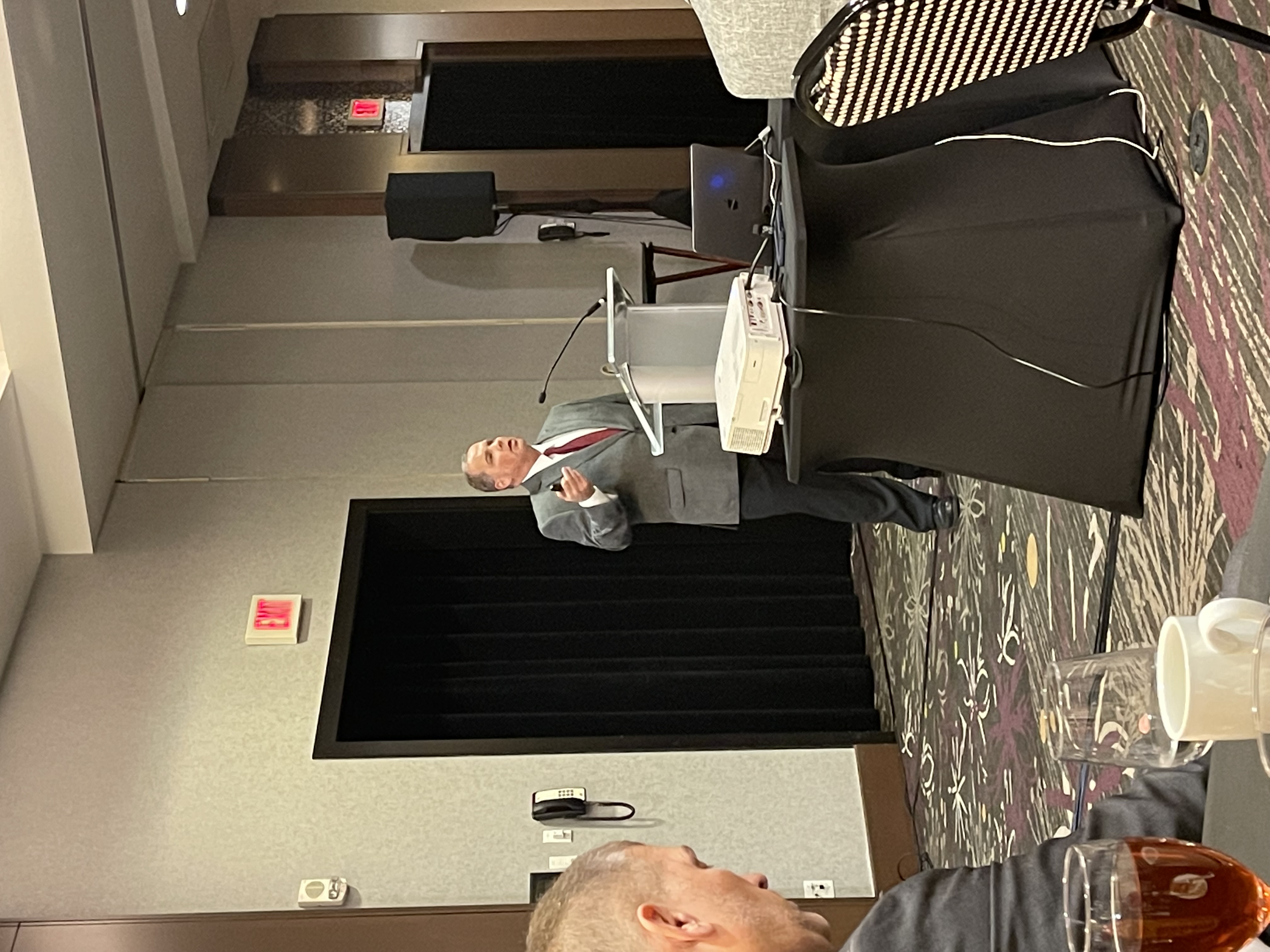 James Hardeman speaking